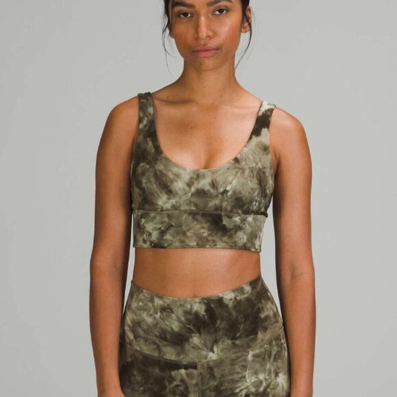 Lululemon Align Reversible Bra *Light Support, A/B Cup Diamond Dye Light Sage - Picture 5 of 5